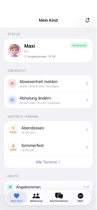 KidPilot App Dashboard